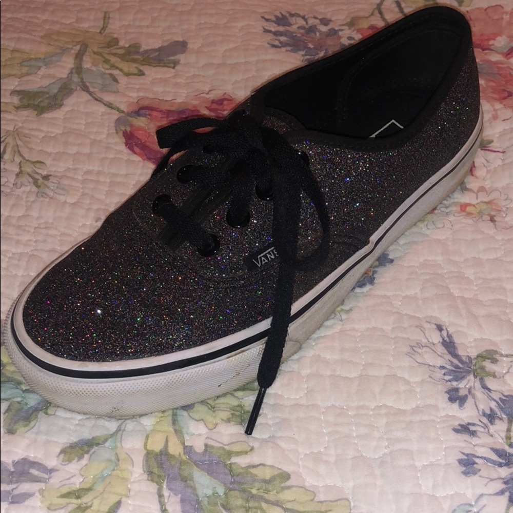 Vans - Black sparkle